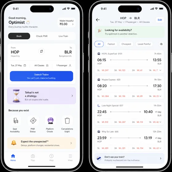 Apple built IRCTC