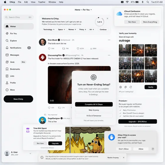 Apple built Twitter(X)