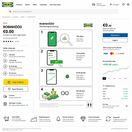 IKEA built Robinhood
